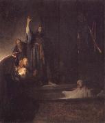 REMBRANDT Harmenszoon van Rijn The Raising of Lazarus china oil painting reproduction